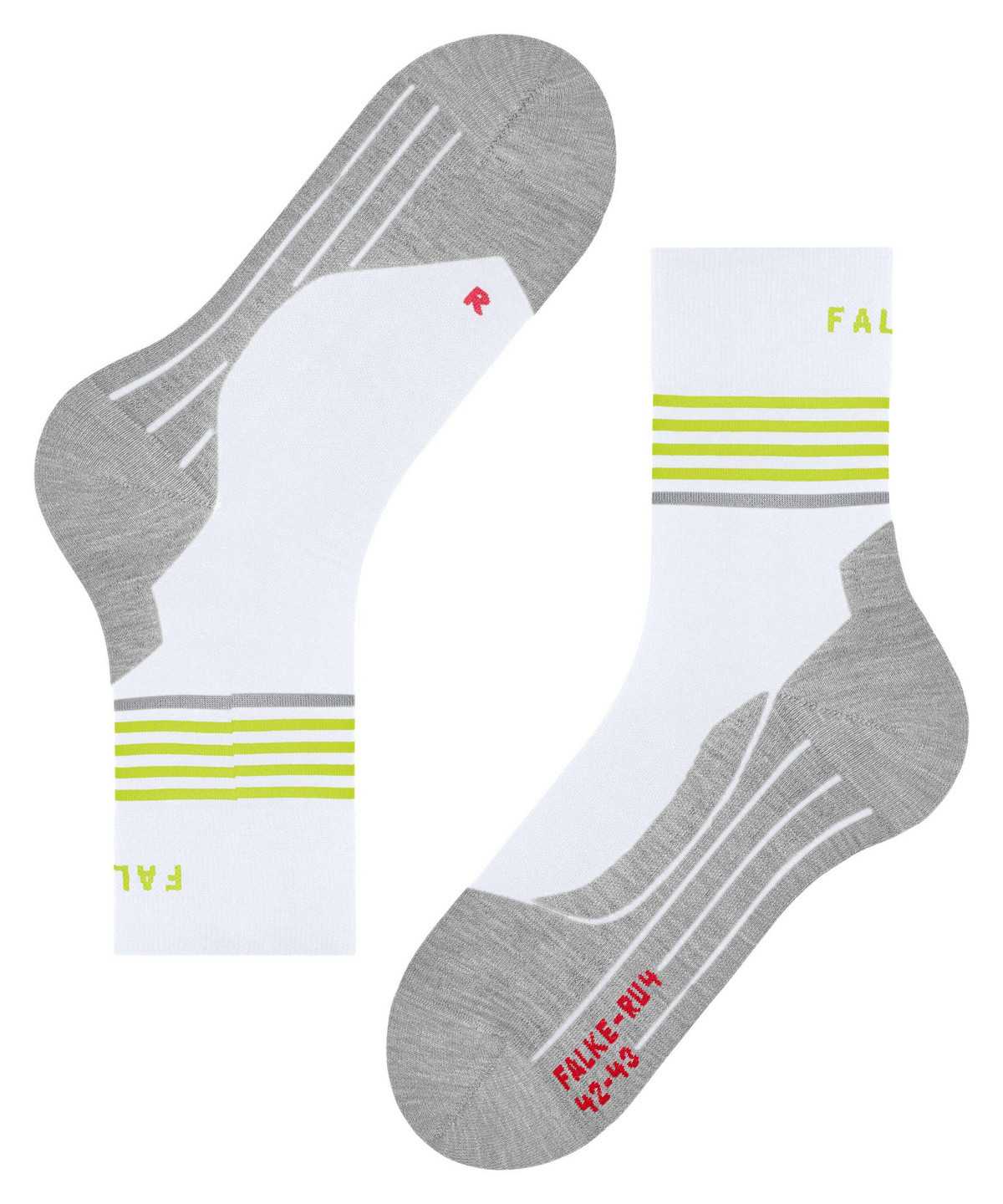 Falke RU4 Endurance Reflect Running Socks Socken Herren Weiß | 4652710-OY