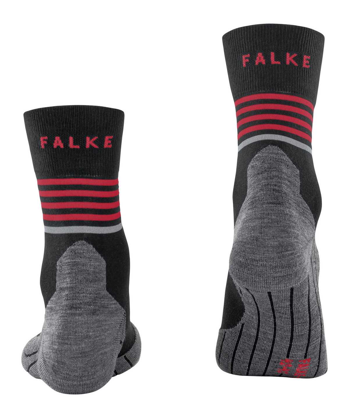 Falke RU4 Endurance Reflect Running Socks Socken Herren Schwarz | 3015687-XM