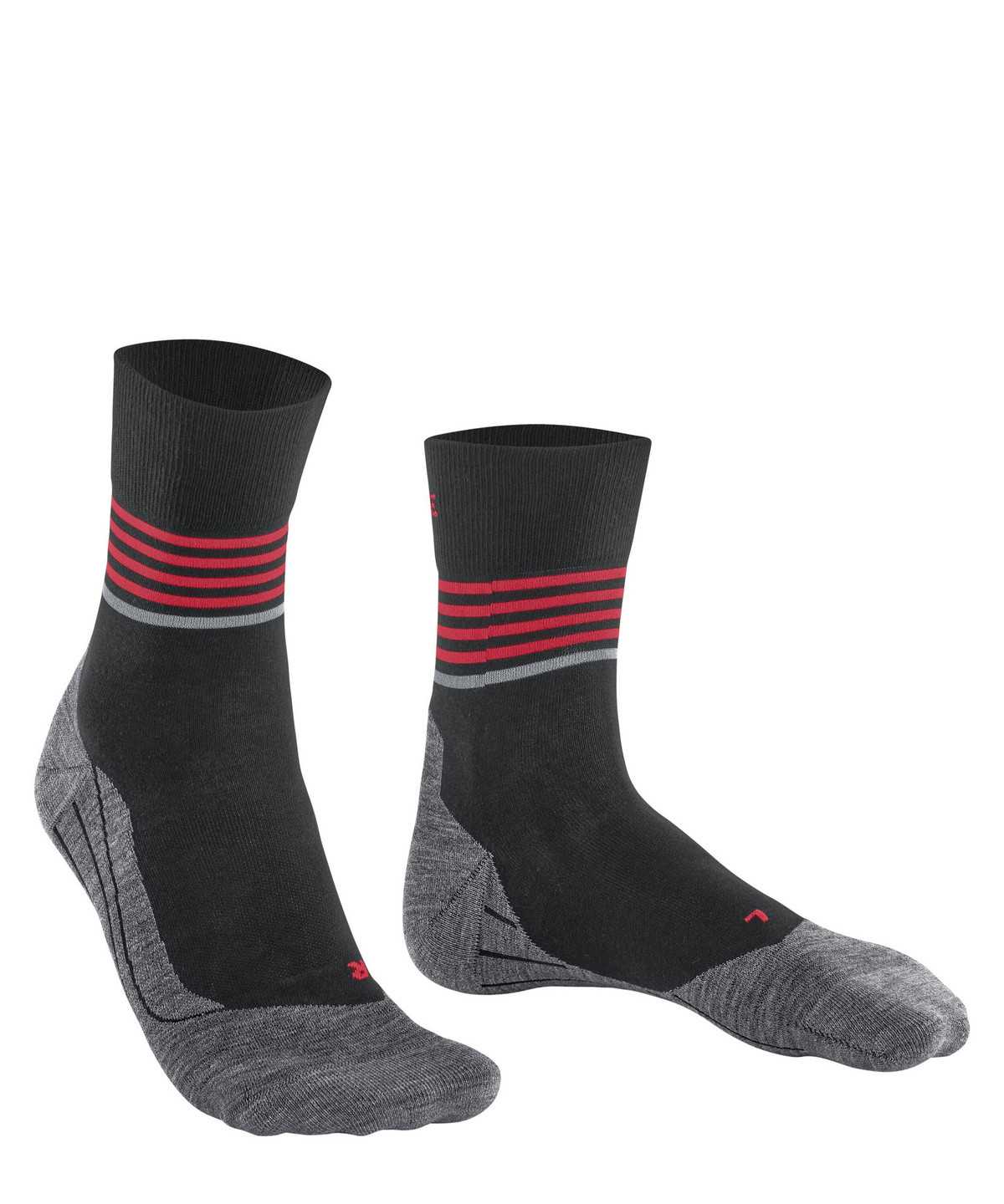 Falke RU4 Endurance Reflect Running Socks Socken Herren Schwarz | 3015687-XM