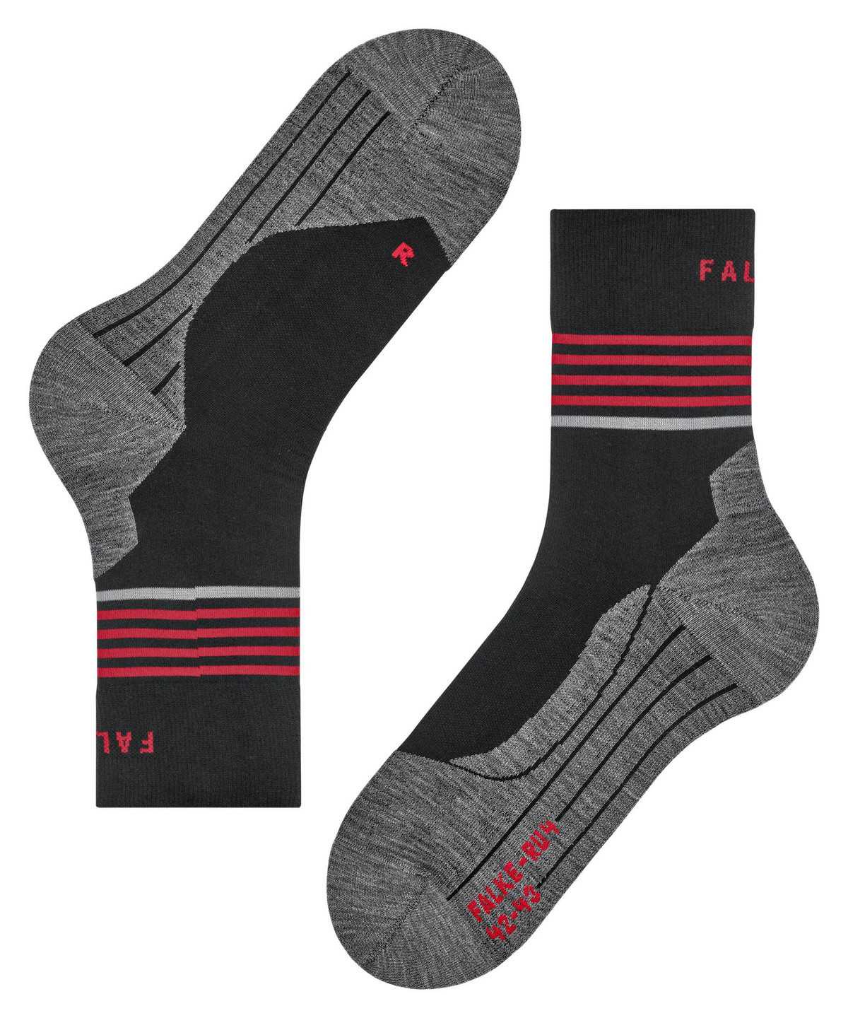 Falke RU4 Endurance Reflect Running Socks Socken Herren Schwarz | 3015687-XM