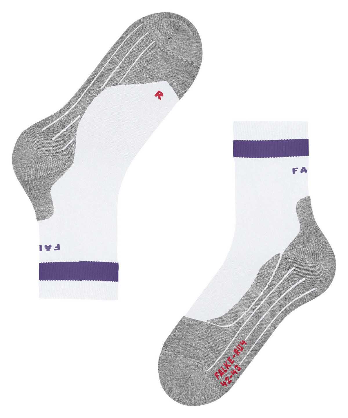 Falke RU4 Endurance Running Socks Sports Socks Damen Weiß | 5830642-JV