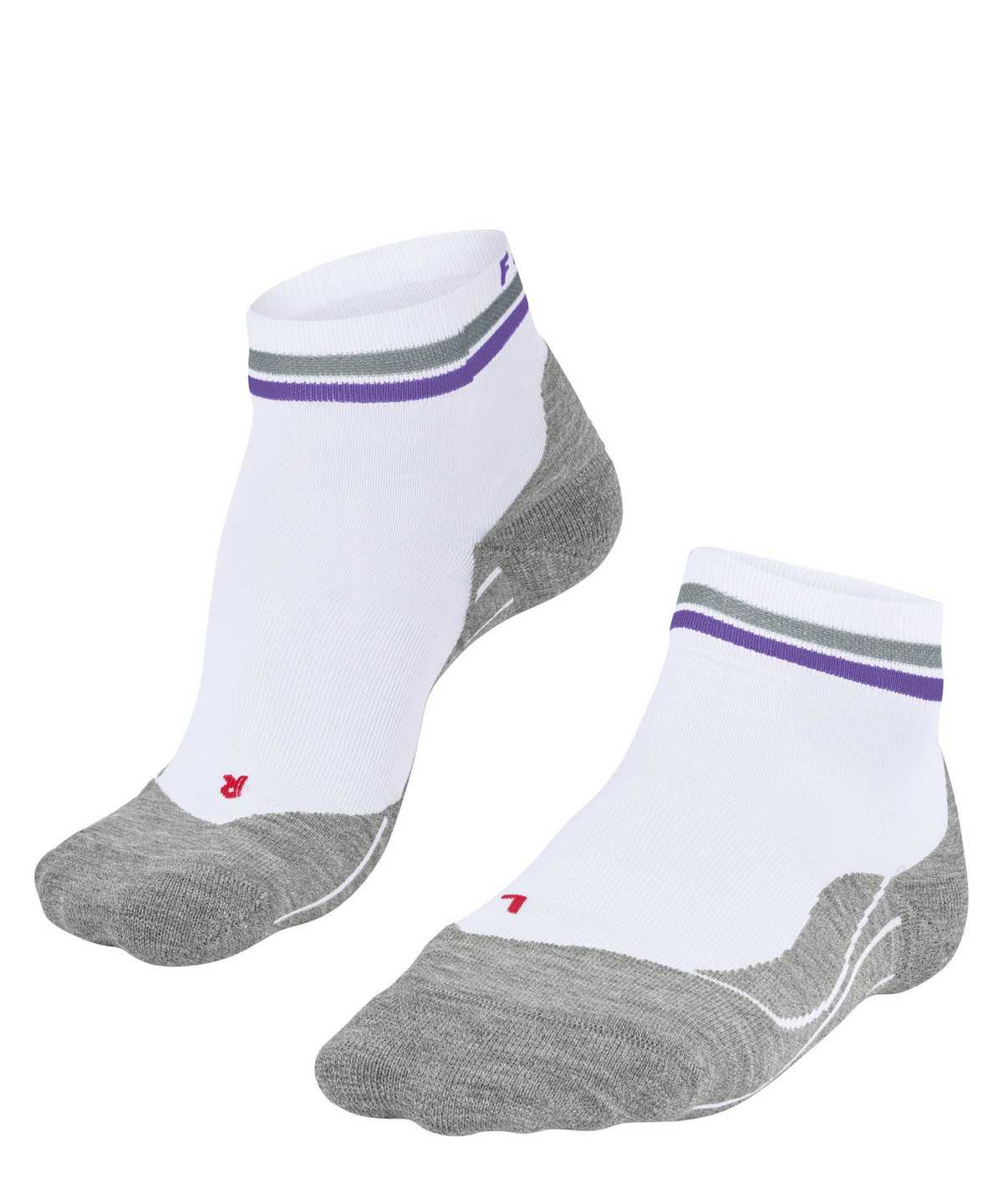 Falke RU4 Endurance Short Reflect Running Short sock Sports Socks Damen Weiß | 4578213-PB