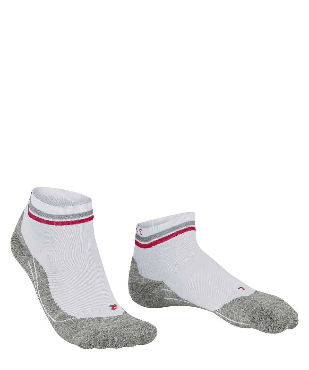 Falke RU4 Endurance Short Reflect Running Short sock Sports Socks Damen Weiß | 0635924-JM