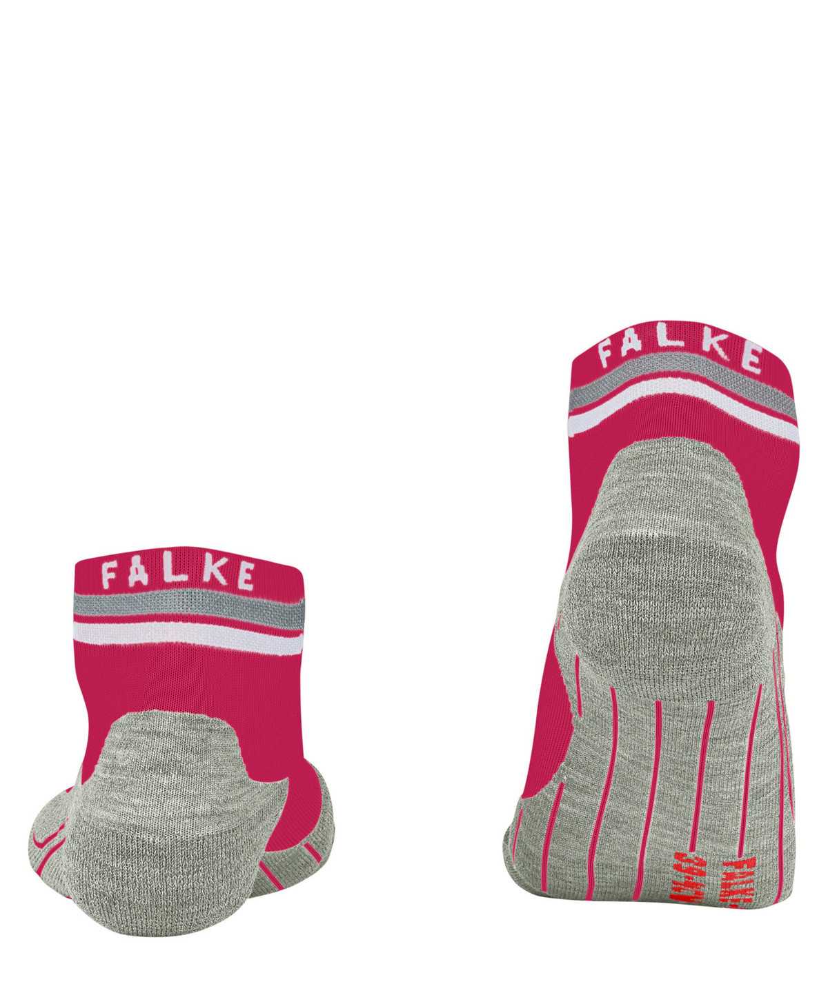 Falke RU4 Endurance Short Reflect Running Short sock Sports Socks Damen Rot | 9027348-IJ