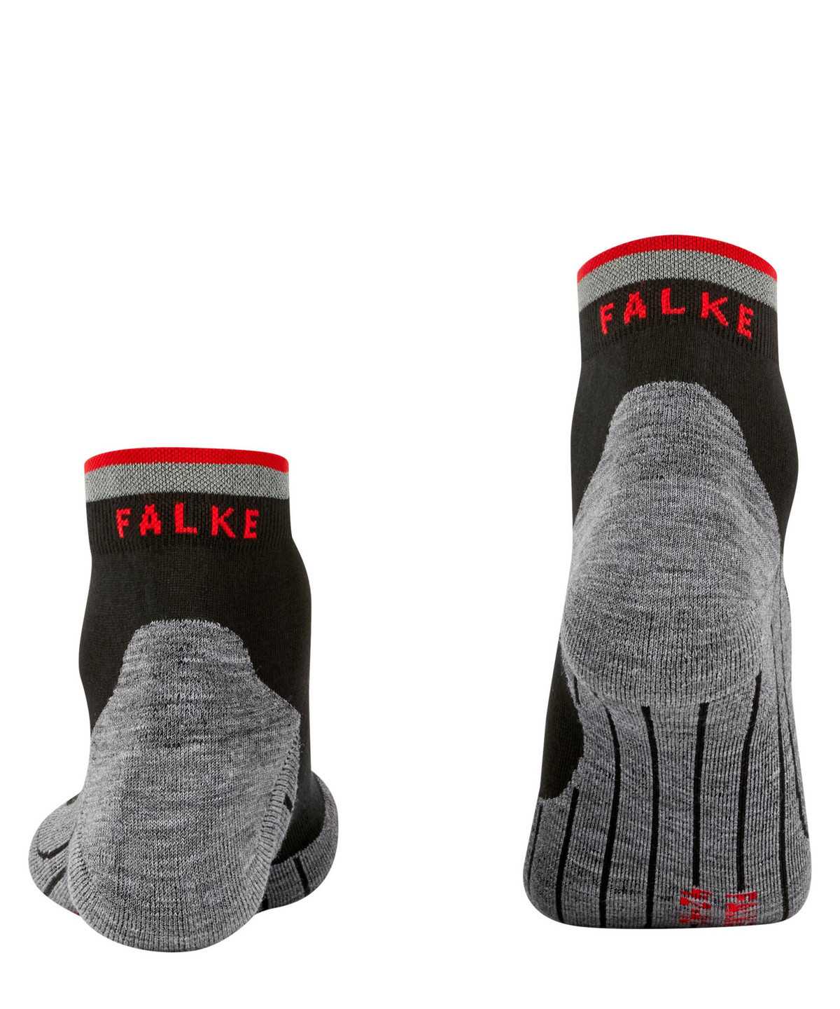 Falke RU4 Endurance Short Reflect Running Short sock Socken Herren Schwarz | 8405326-MP