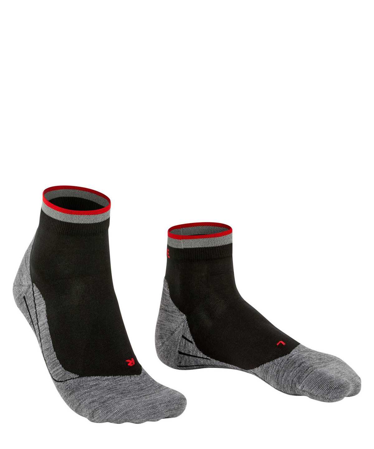 Falke RU4 Endurance Short Reflect Running Short sock Socken Herren Schwarz | 8405326-MP