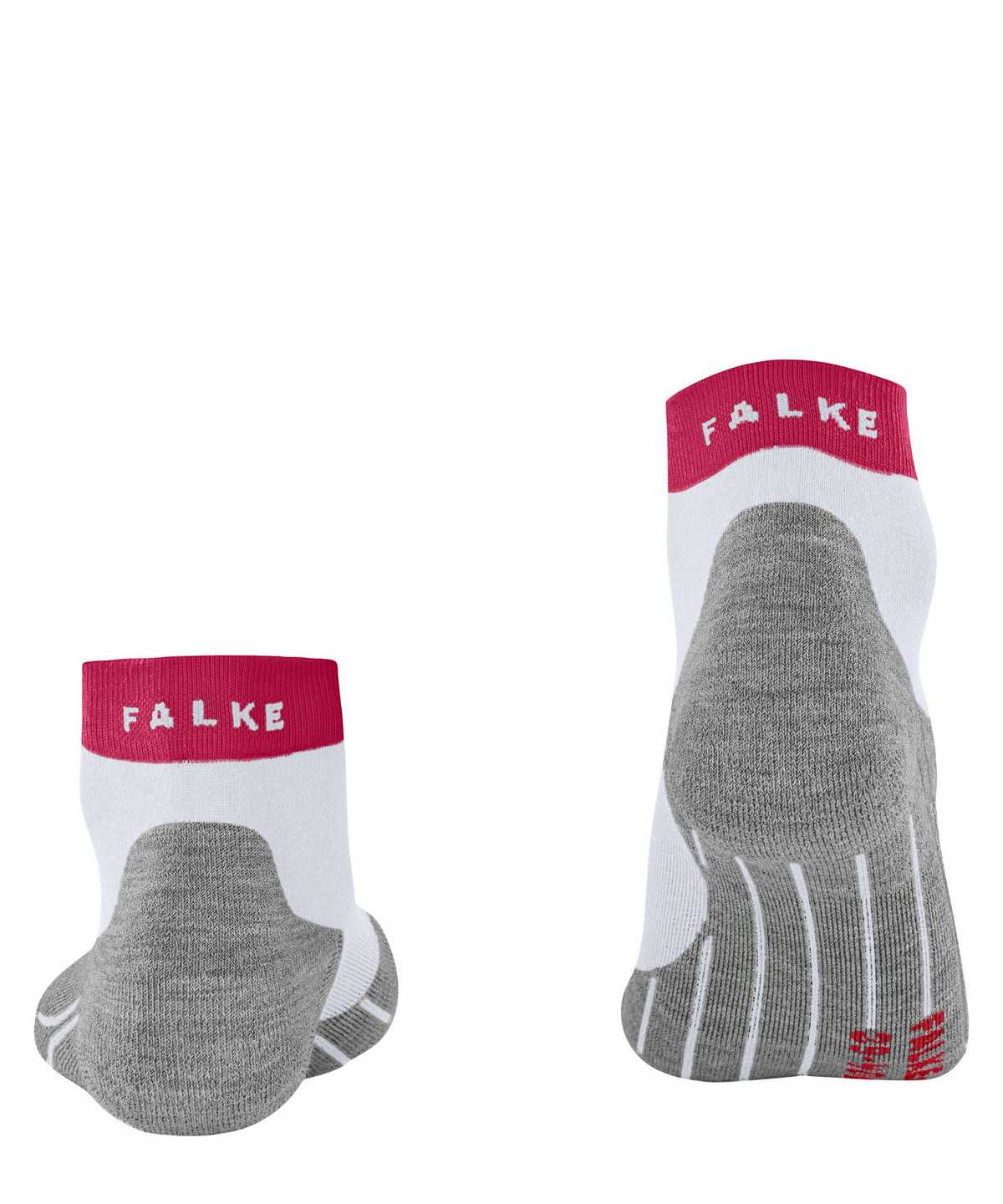 Falke RU4 Endurance Short Running Short sock Sports Socks Damen Weiß | 9307216-MH