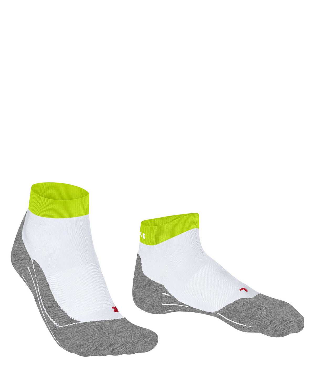 Falke RU4 Endurance Short Running Short sock Socken Herren Weiß | 1824503-OF