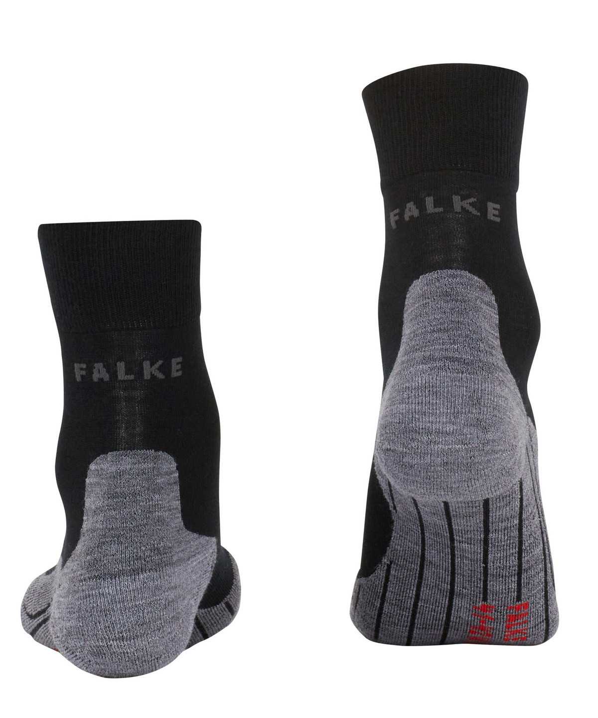 Falke RU4 Endurance Wool Running Socks Sports Socks Damen Schwarz | 1760493-FO