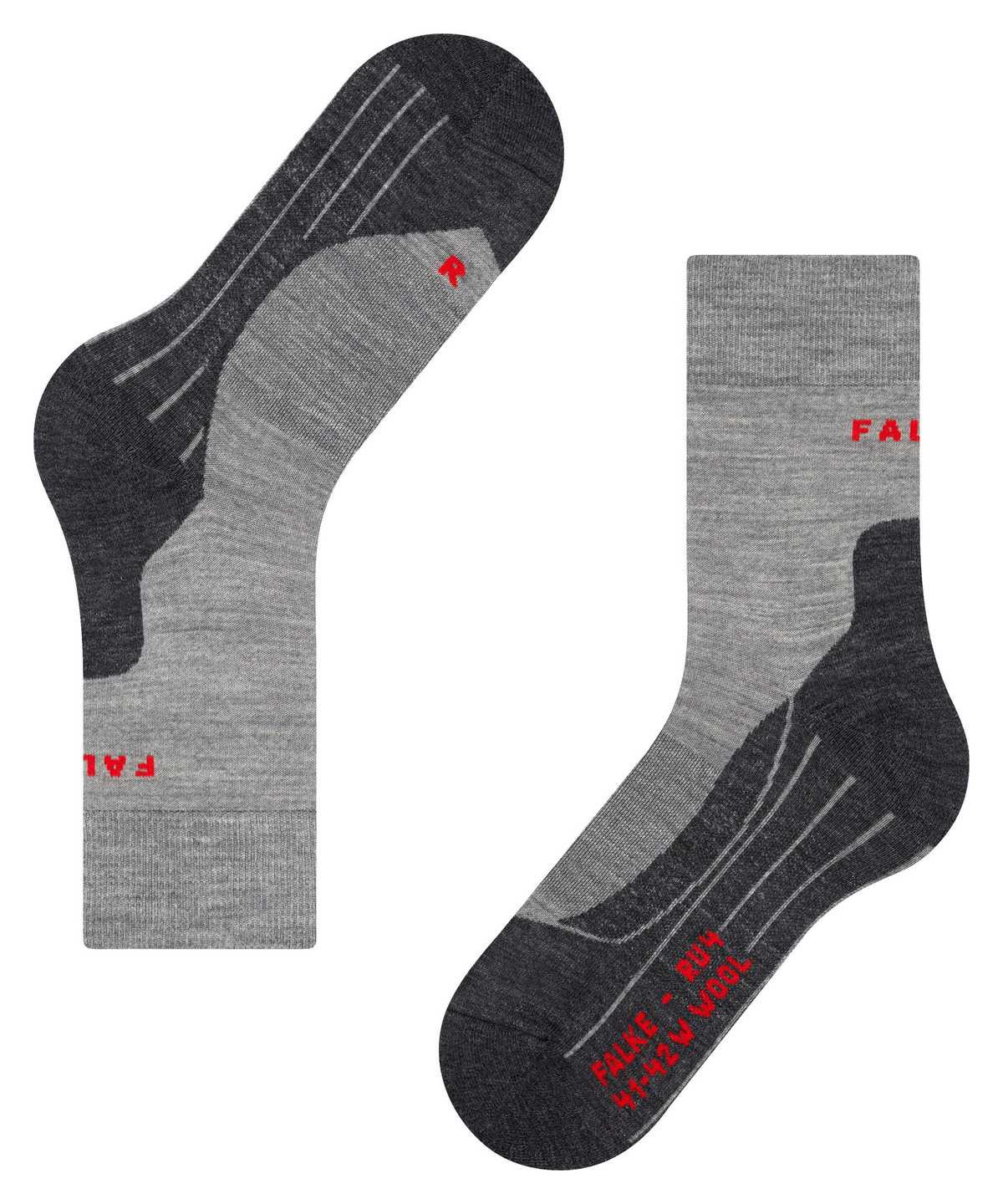 Falke RU4 Endurance Wool Running Socks Sports Socks Damen Grau | 5039248-NI