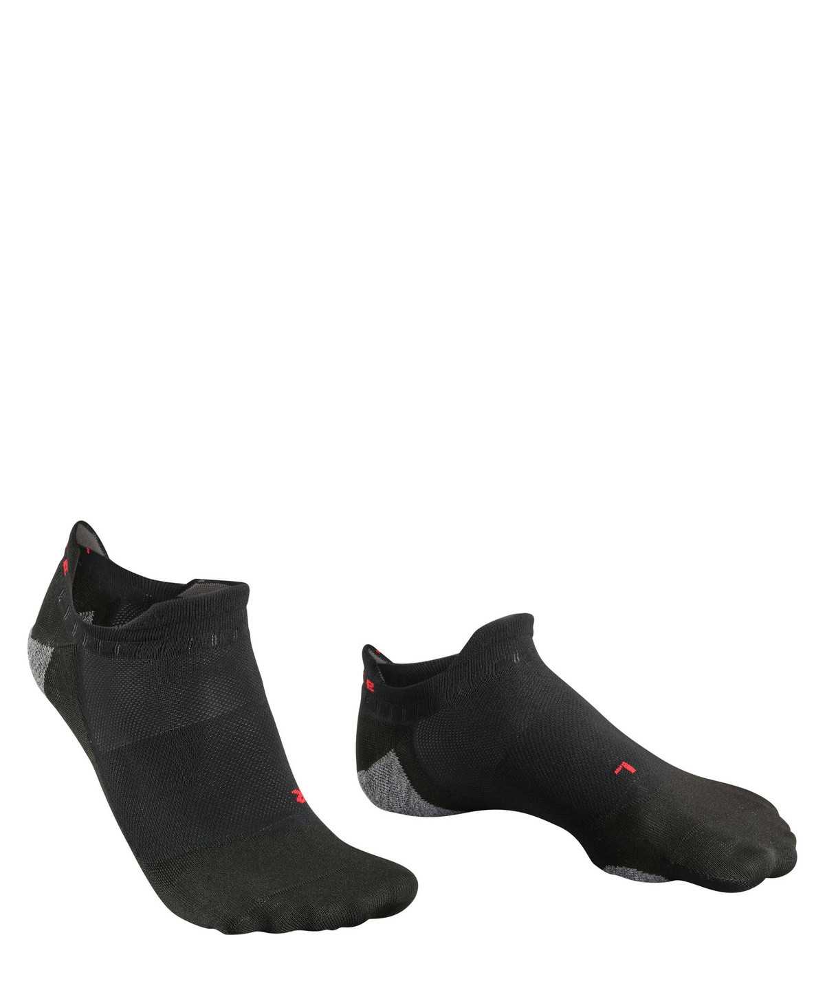 Falke RU5 Race Invisible Running Invisibles No Show Socks Herren Schwarz | 4102897-OB