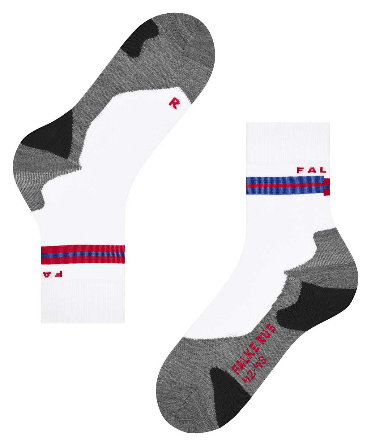 Falke RU5 Race Running Socks Socken Herren Weiß | 6581703-BR