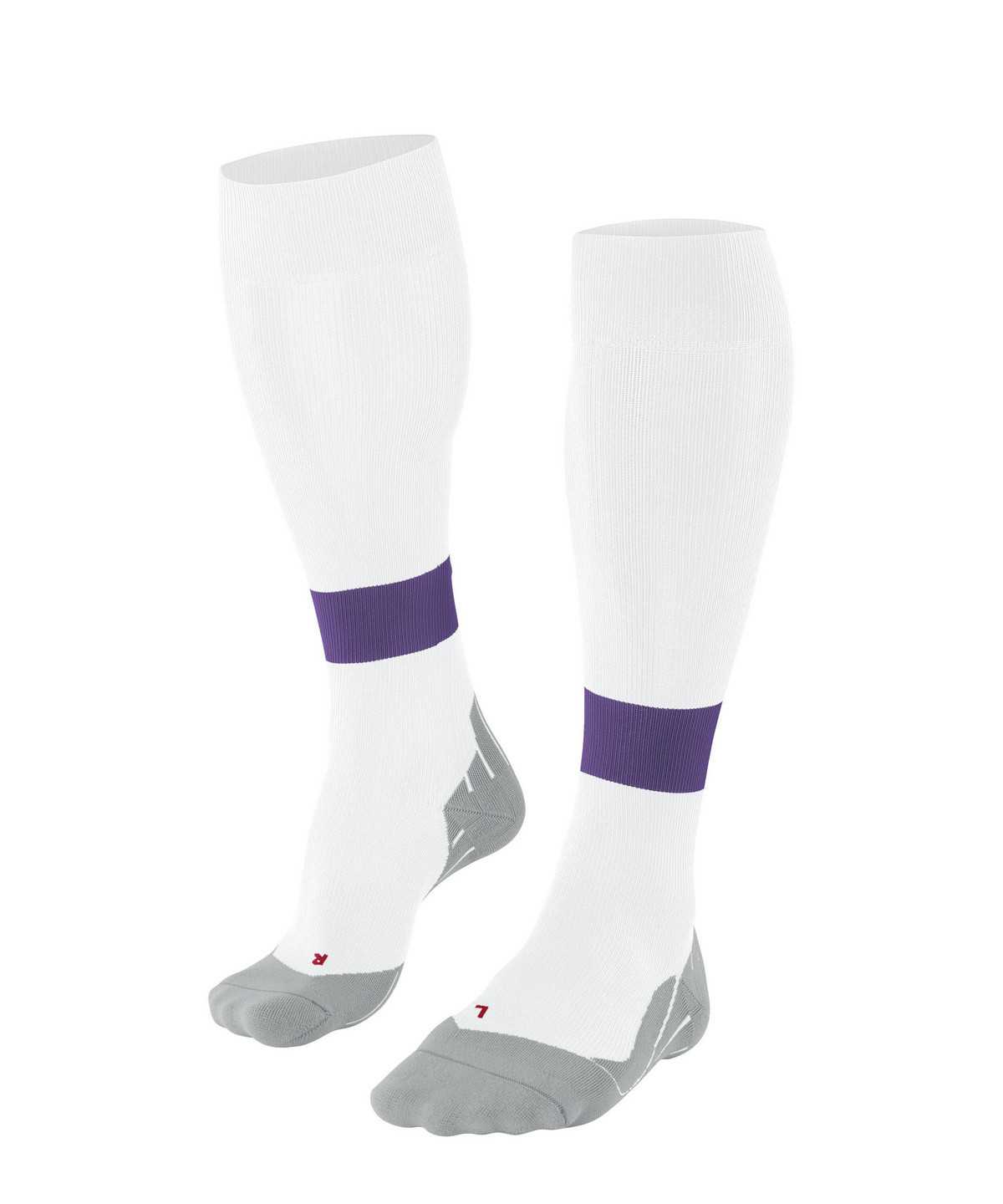 Falke RU Compression Energy Running Knee-high Socks Sports Socks Damen Weiß | 0215483-YN