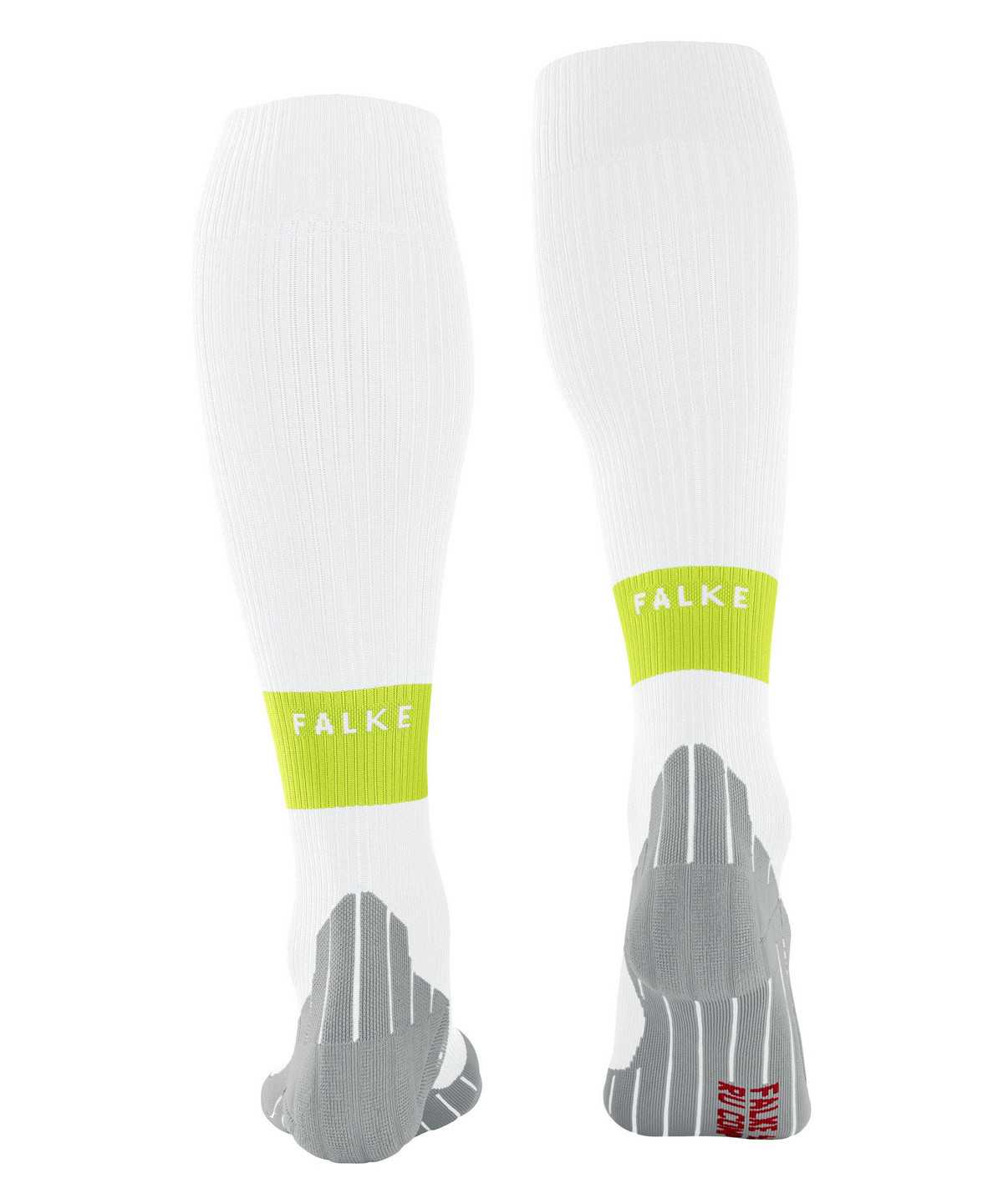 Falke RU Compression Energy Running Knee-high Socks Socken Herren Weiß | 1649870-BJ