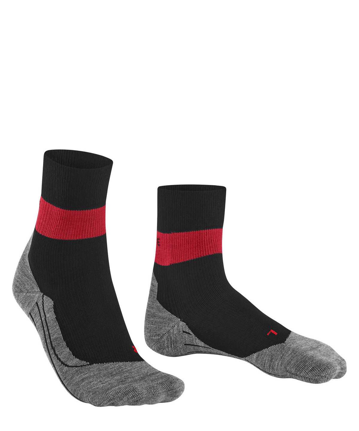 Falke RU Compression Stabilizing Running Socks Sports Socks Damen Schwarz | 5340169-BS