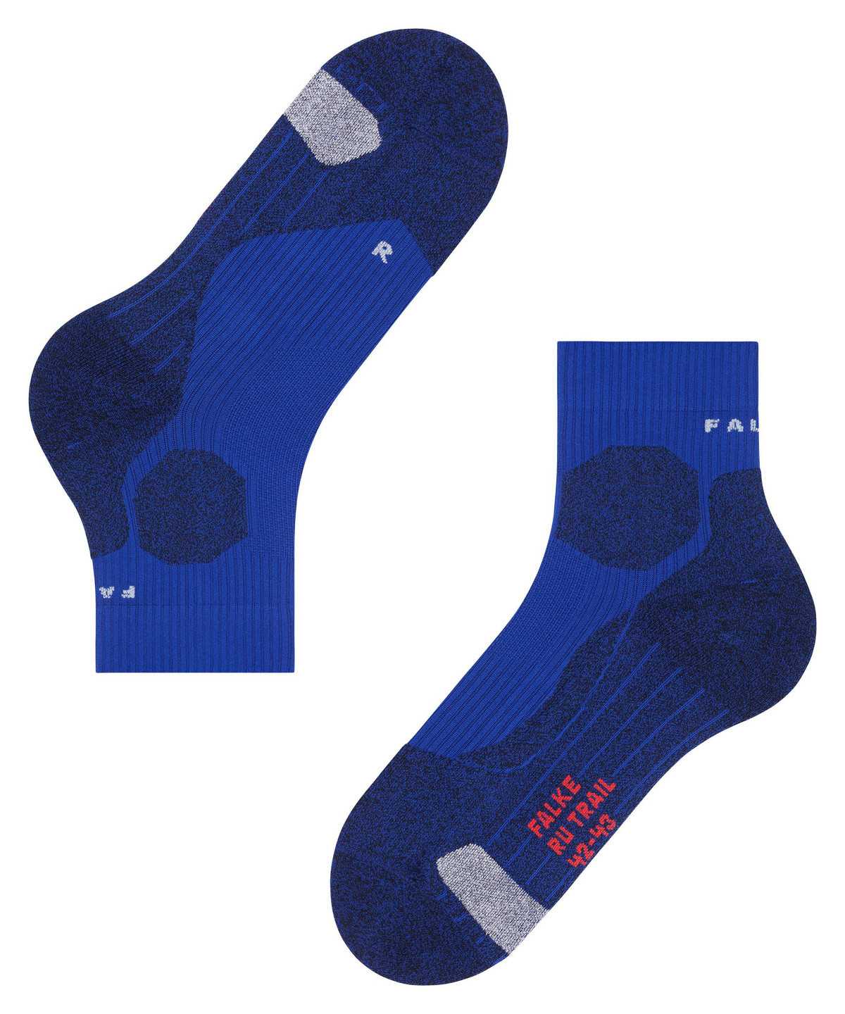 Falke RU Trail Grip Running Socks Socken Herren Blau | 0296374-MW