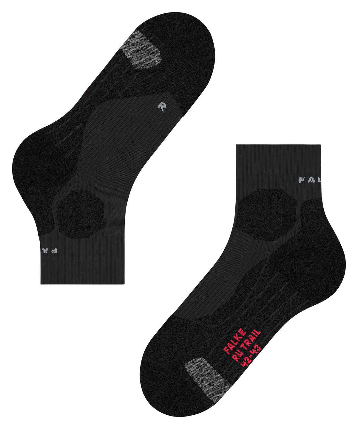 Falke RU Trail Grip Running Socks Sports Socks Damen Schwarz | 2630749-RP