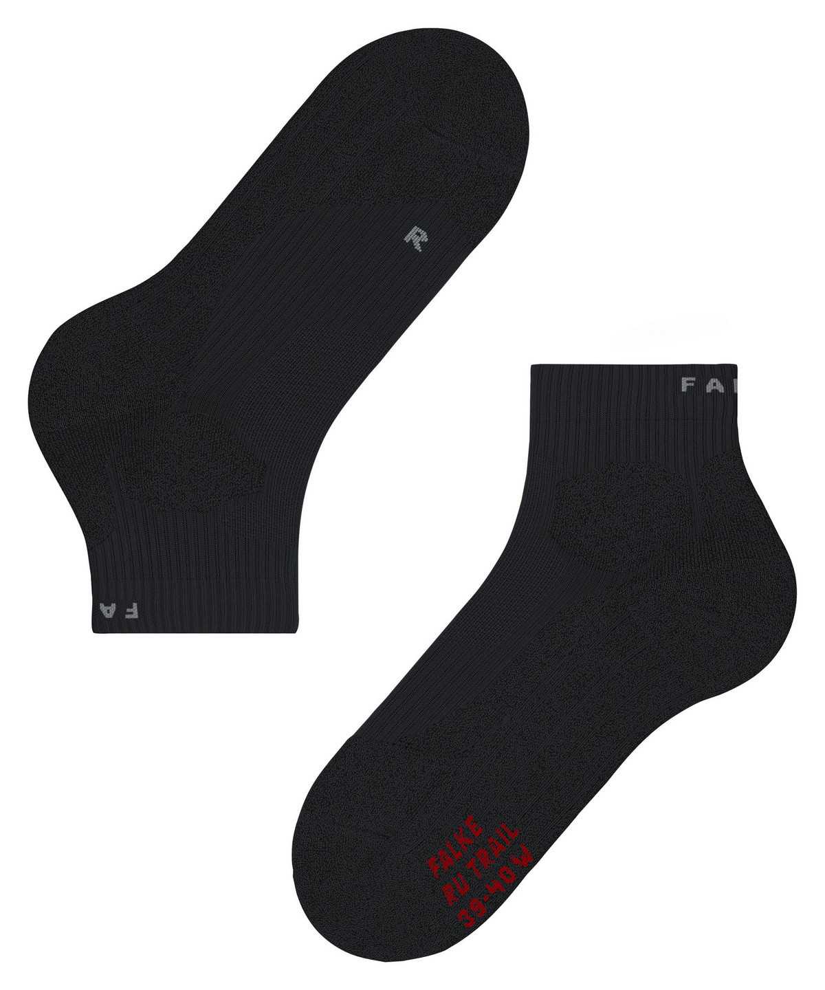 Falke RU Trail Running Socks Socken Herren Schwarz | 0621394-DI