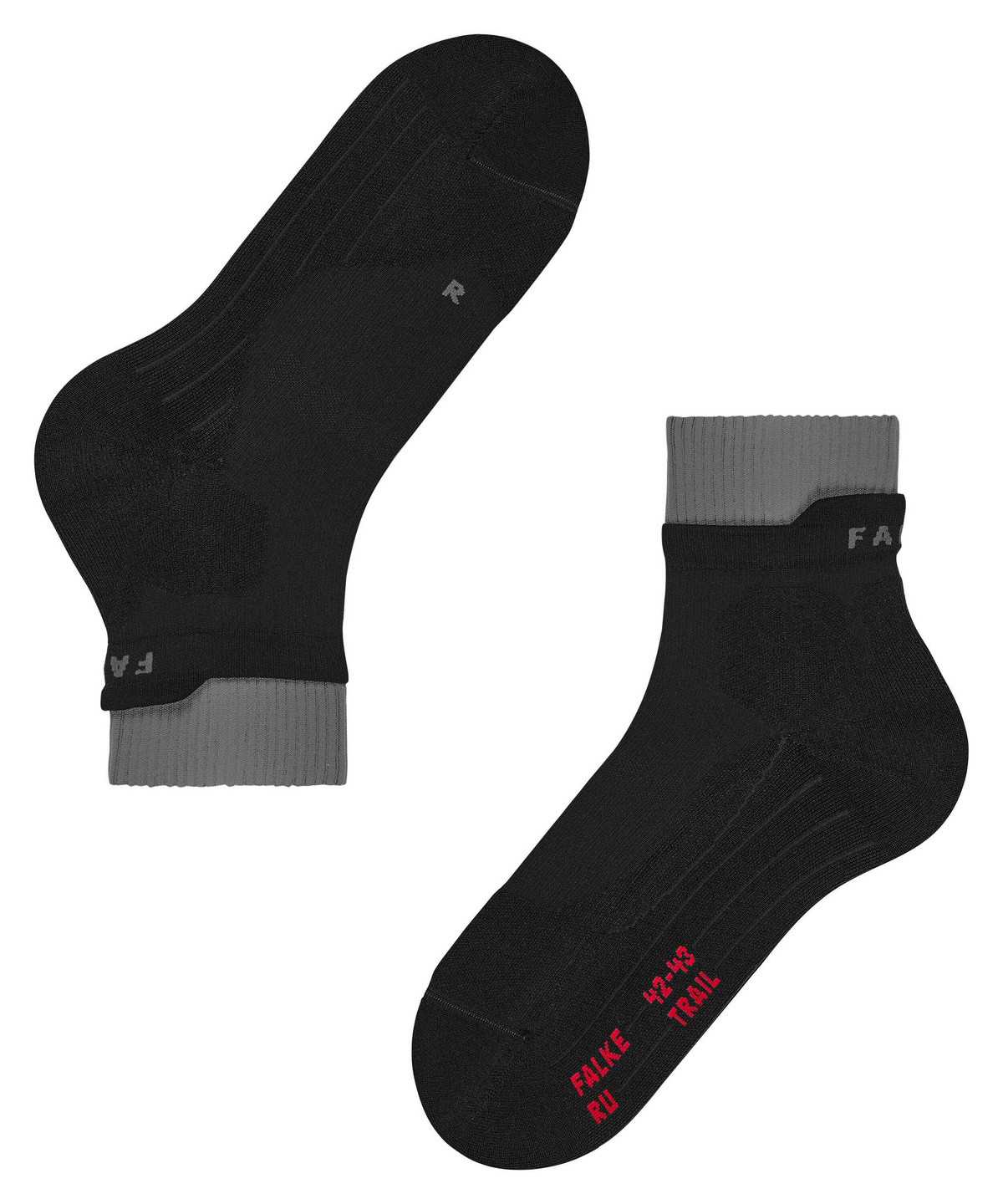 Falke RU Trail Running Socks Sports Socks Damen Schwarz | 0135826-XJ