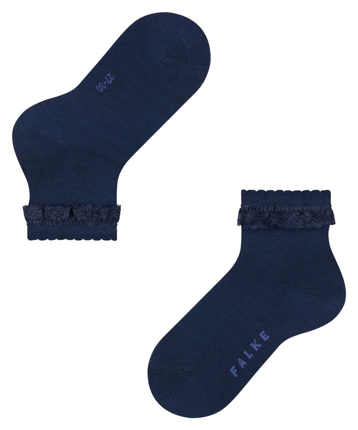 Falke Romantic Lace Socks Socken Kinder Blau | 1506392-RX