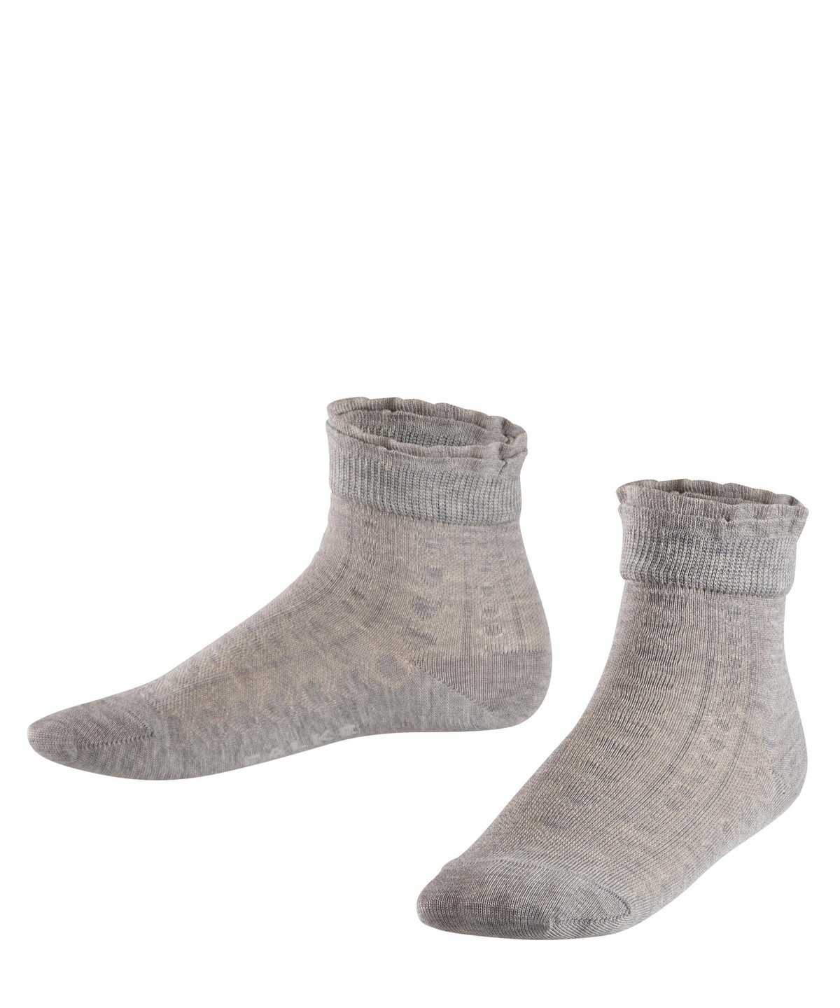 Falke Romantic Net Socks Socken Kinder Grau | 9428037-QD