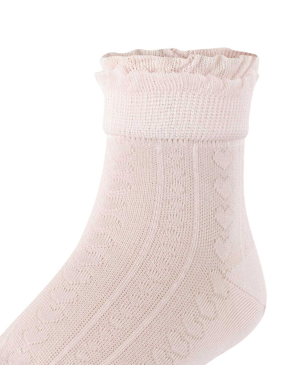 Falke Romantic Net Socks Socken Kinder Rosa | 2709614-IF