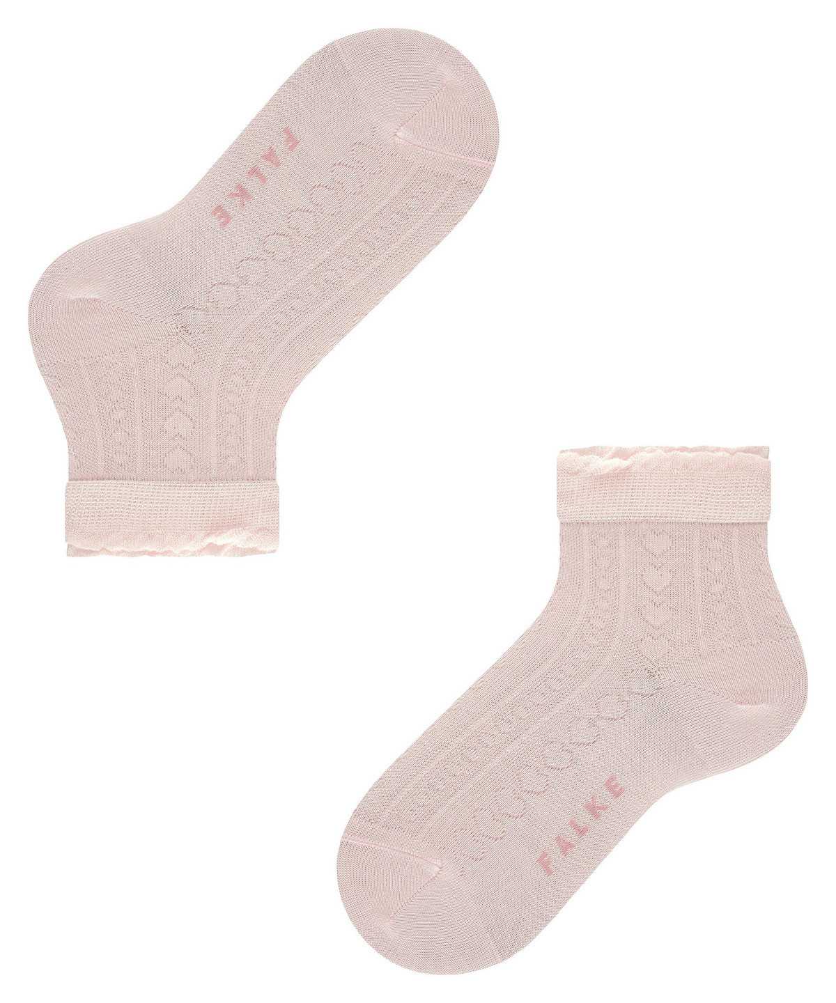 Falke Romantic Net Socks Socken Kinder Rosa | 2709614-IF