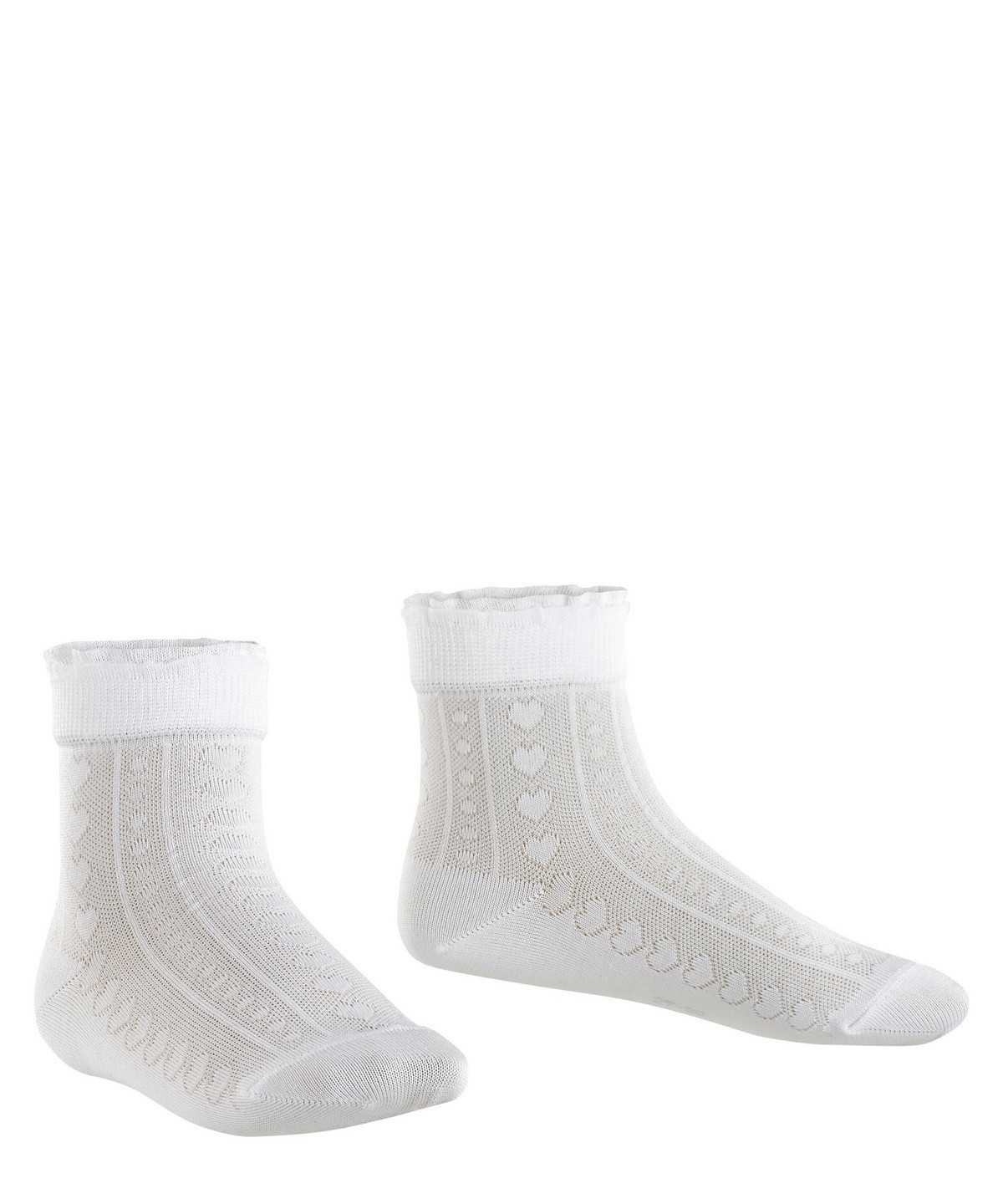 Falke Romantic Net Socks Socken Kinder Weiß | 7824531-IT