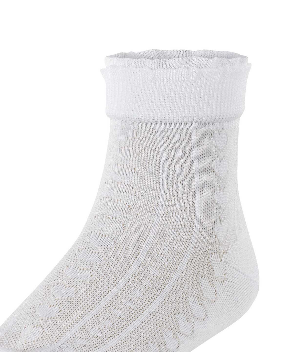 Falke Romantic Net Socks Socken Kinder Weiß | 7824531-IT