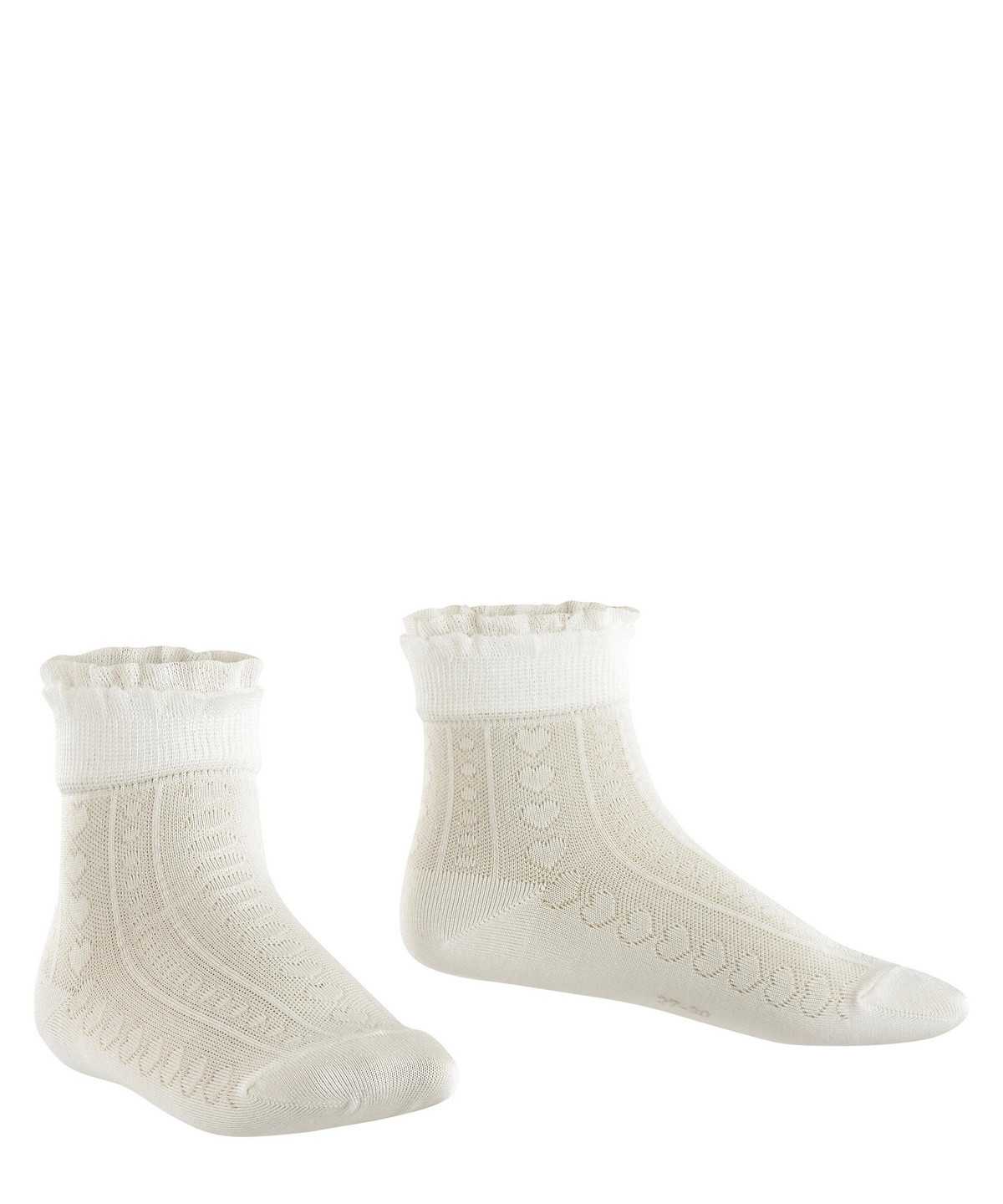 Falke Romantic Net Socks Socken Kinder Weiß | 3241076-MD