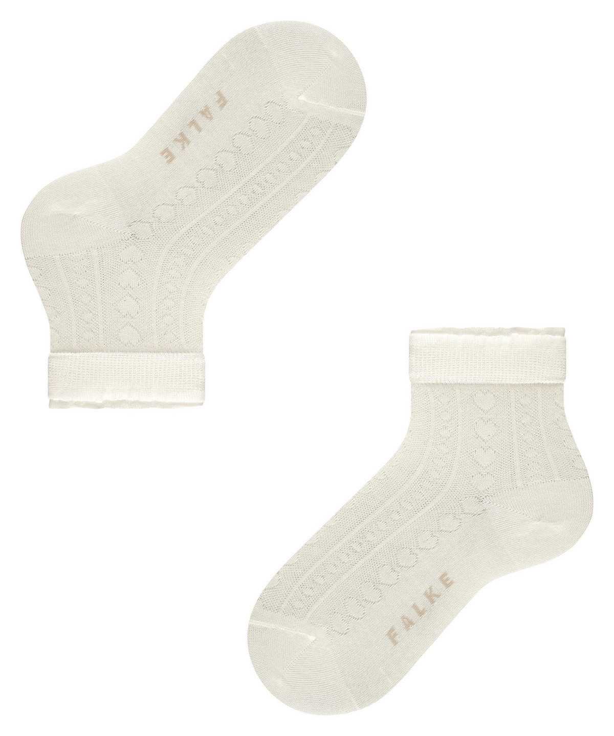 Falke Romantic Net Socks Socken Kinder Weiß | 3241076-MD