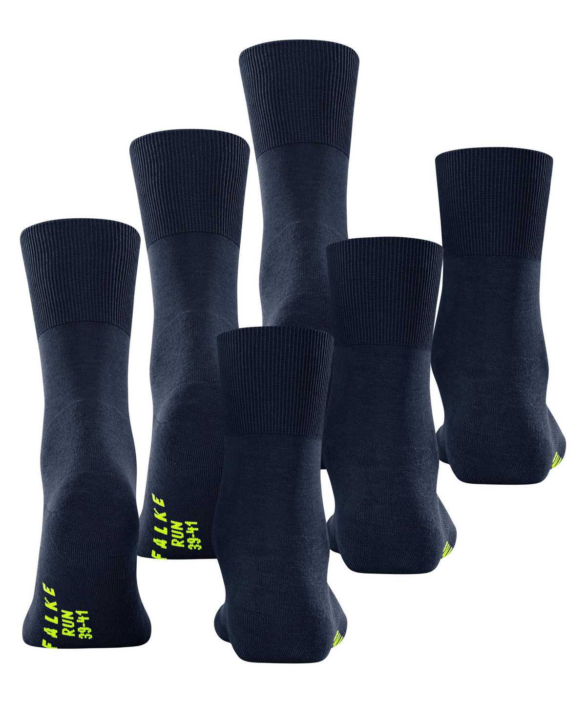 Falke Run 3-Pack Socks Socken Damen Blau | 8631907-RU