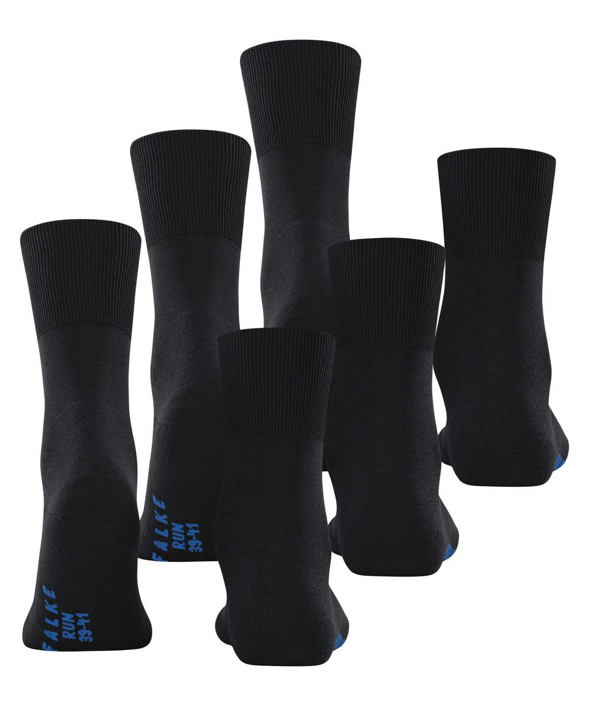 Falke Run 3-Pack Socks Socken Damen Schwarz | 5410726-LG