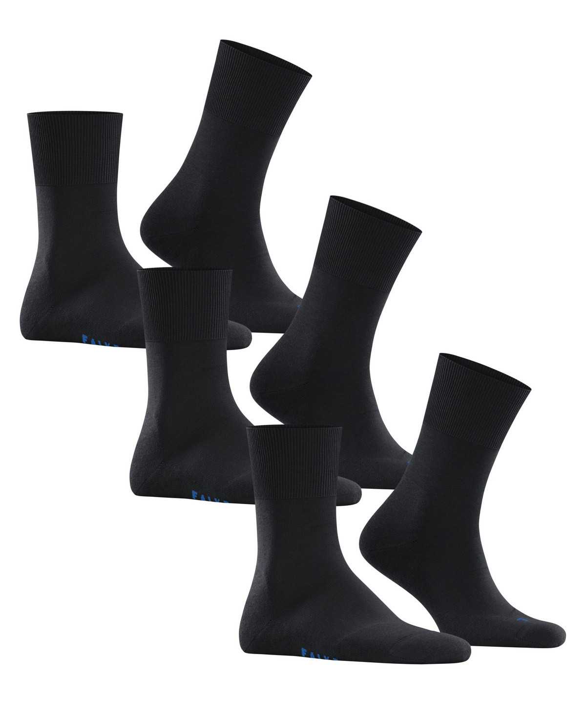 Falke Run 3-Pack Socks Socken Damen Schwarz | 5410726-LG