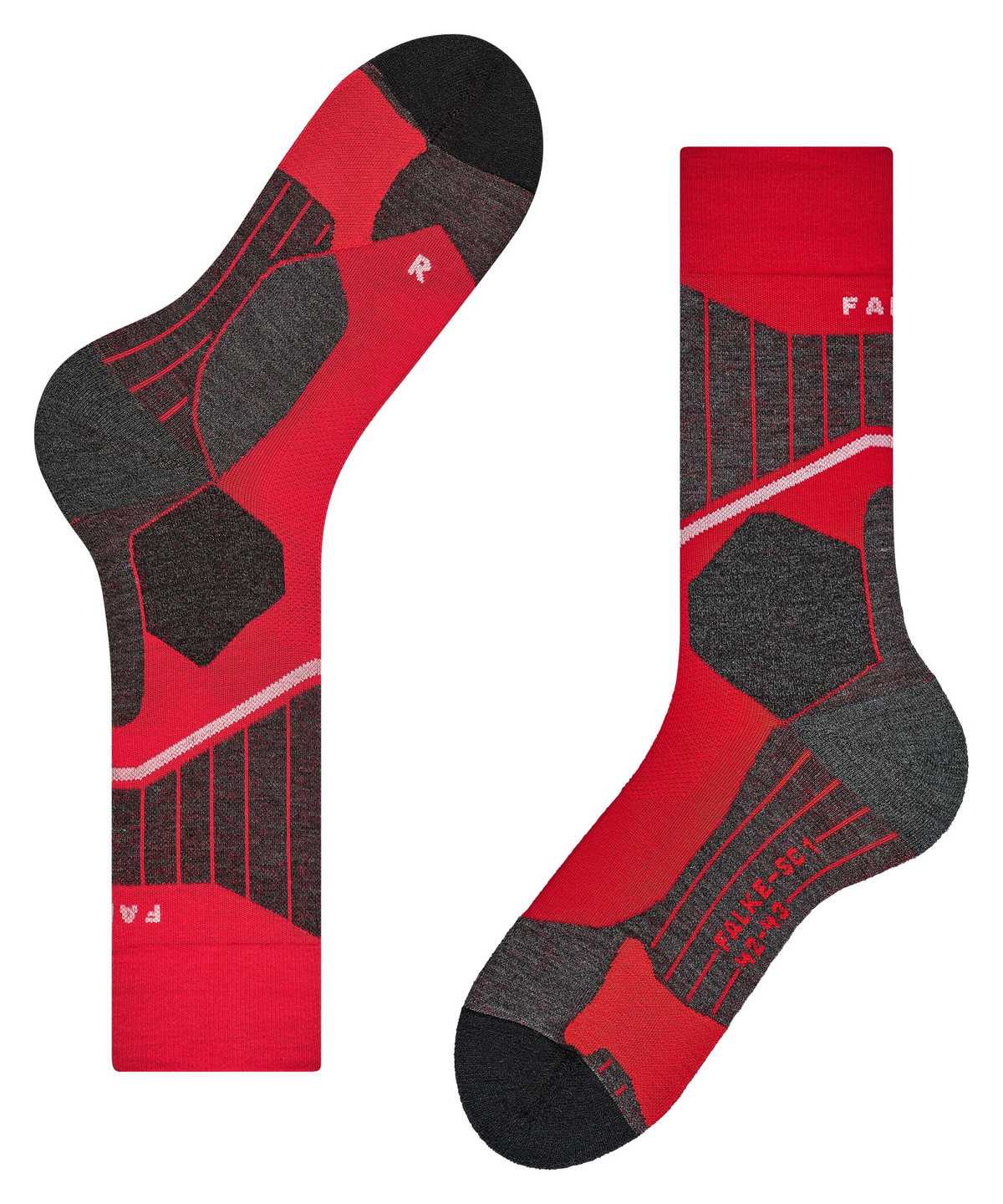 Falke SC1 Skiing Socks Sports Socks Damen Rot | 8293047-MC