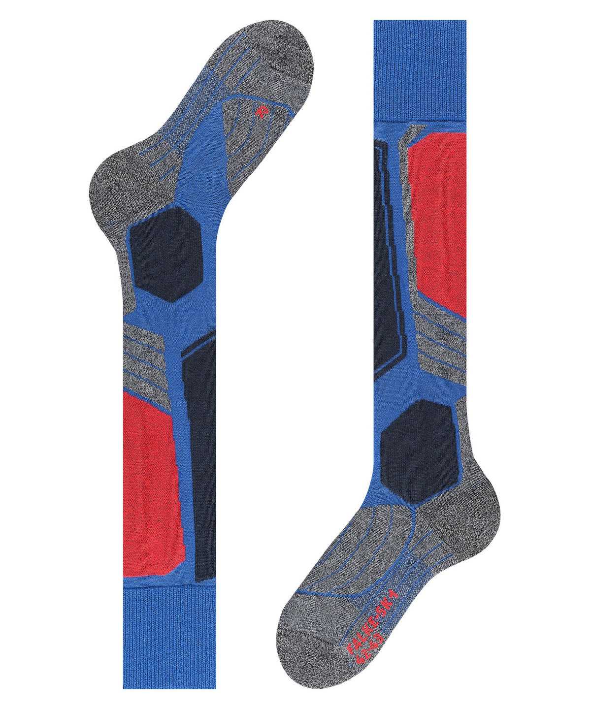 Falke SK1 Comfort Skiing Knee-high Socks Socken Herren Blau | 1467098-VL