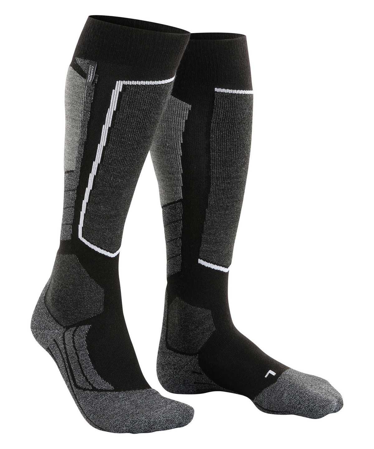 Falke SK2 Intermediate Cashmere Skiing Knee-high Socks Socken Herren Schwarz | 2078396-SQ