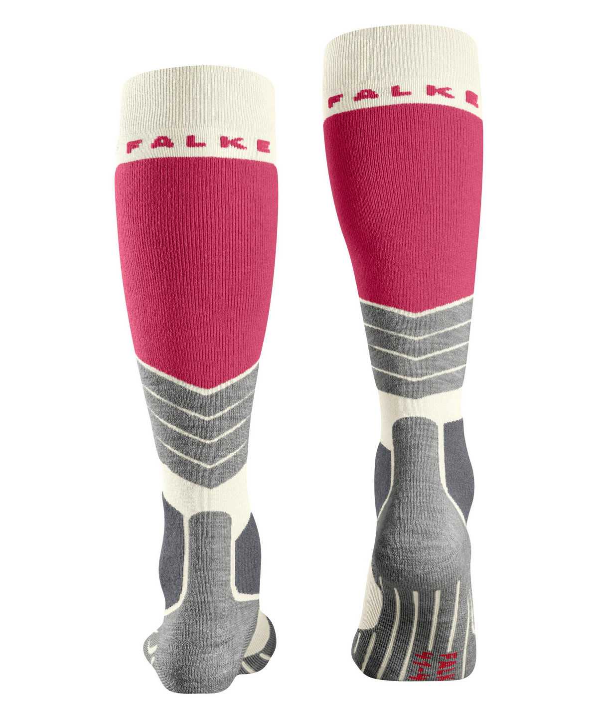 Falke SK2 Intermediate Skiing Knee-high Socks Sports Socks Damen Weiß | 1820793-TB