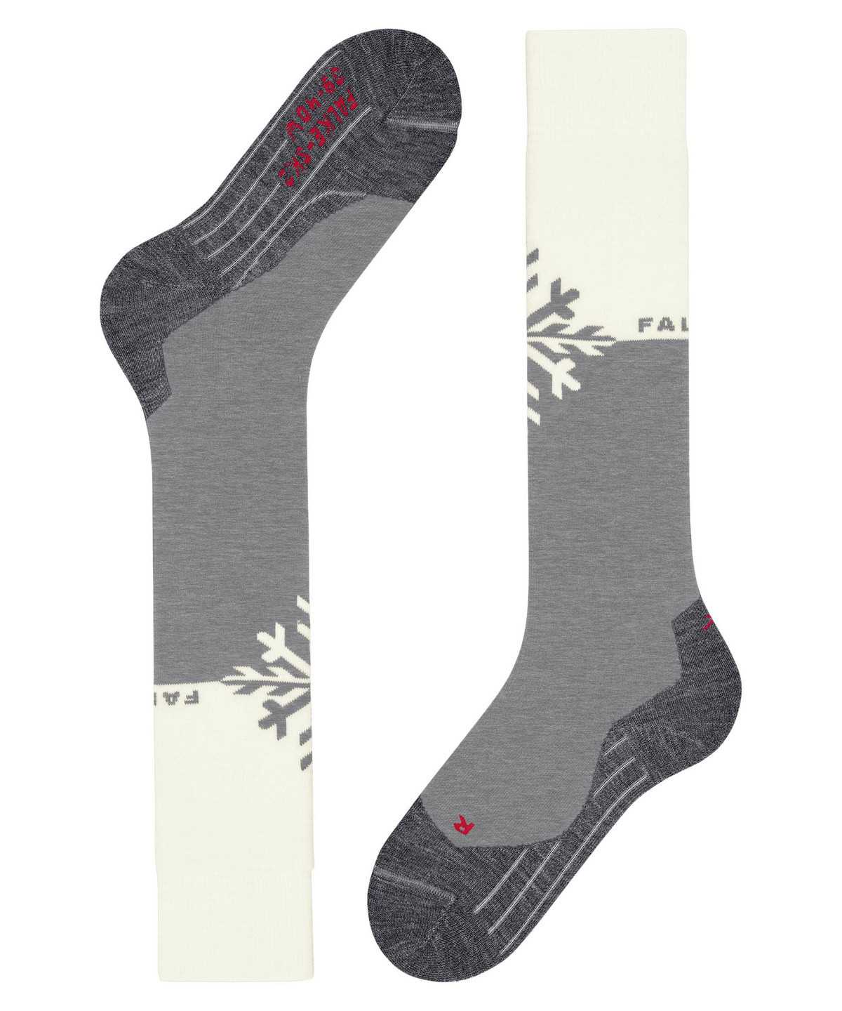 Falke SK2 Intermediate Skiing Knee-high Socks Sports Socks Damen Grau | 3410956-FM