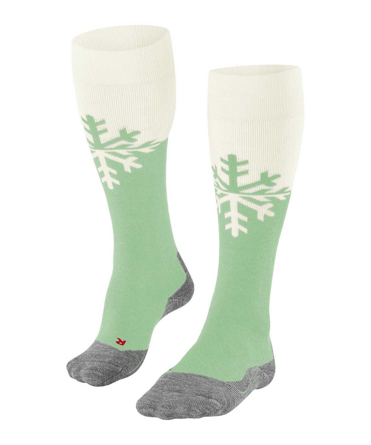 Falke SK2 Intermediate Skiing Knee-high Socks Sports Socks Damen Grün | 1856309-ZH