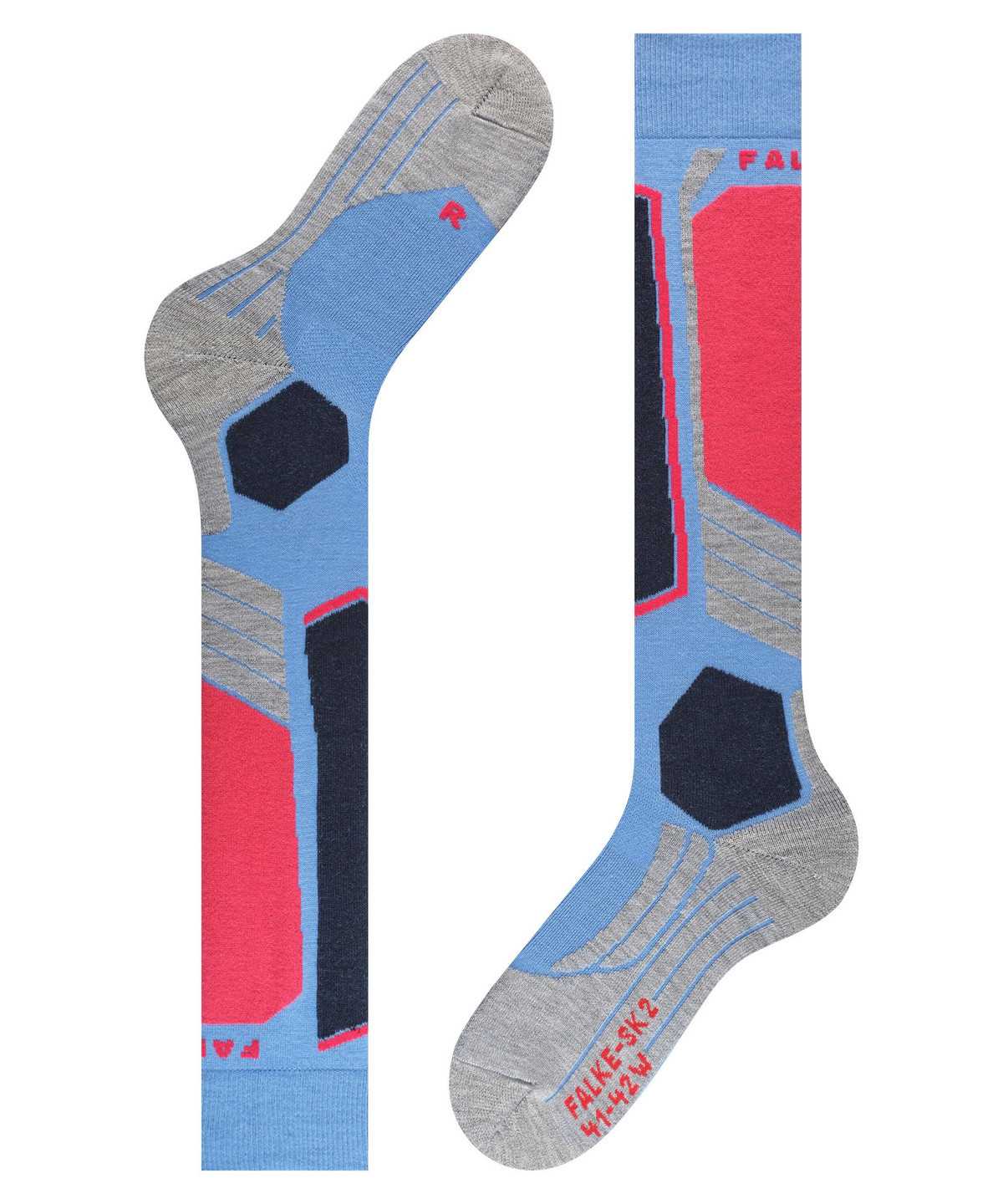 Falke SK2 Intermediate Skiing Knee-high Socks Sports Socks Damen Blau | 8730524-CP