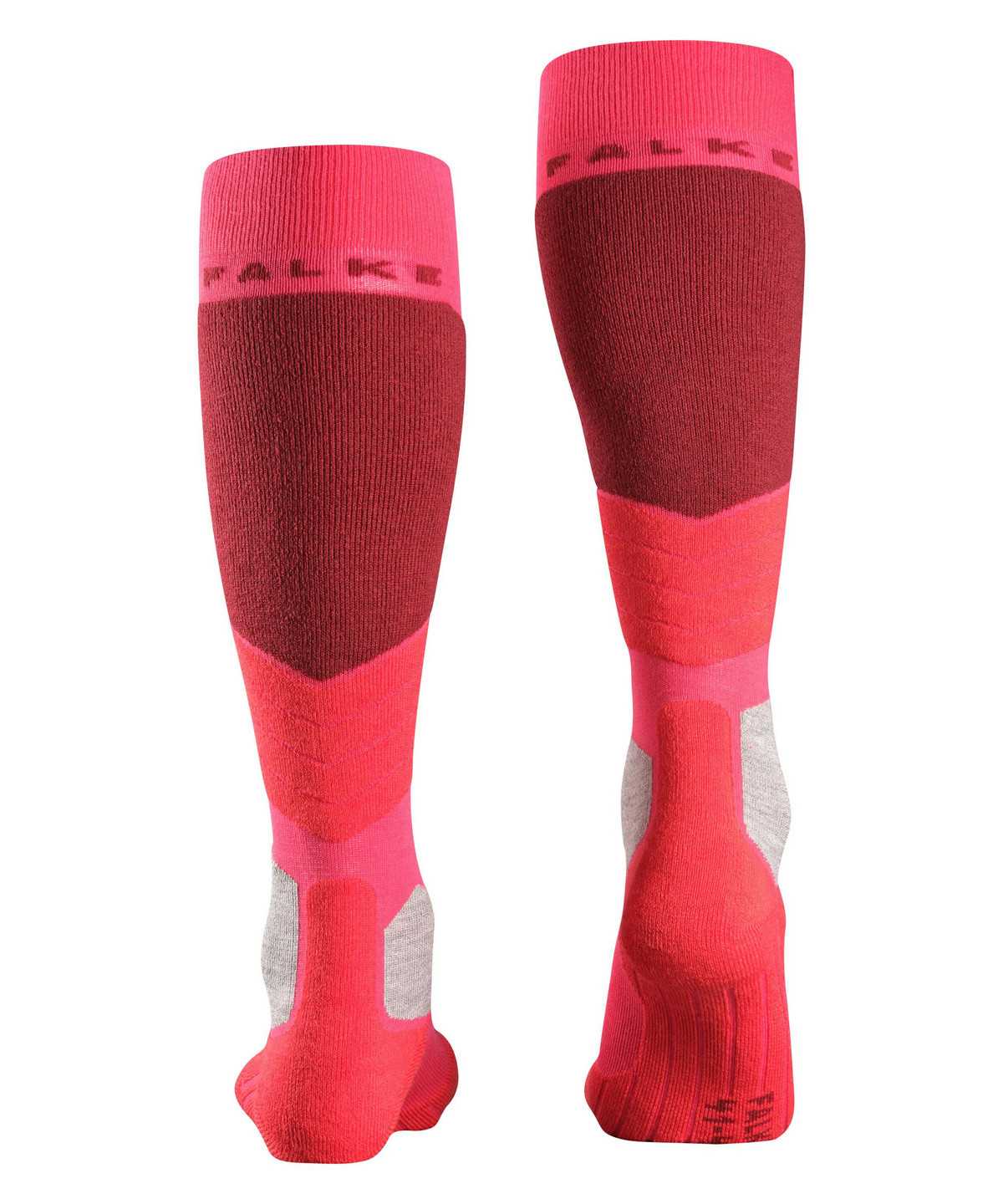 Falke SK2 Intermediate Skiing Knee-high Socks Sports Socks Damen Rot | 0951248-GU