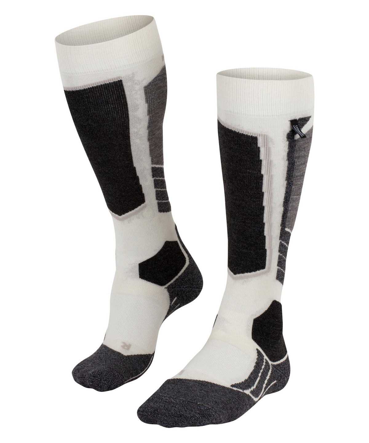 Falke SK2 Intermediate Skiing Knee-high Socks Sports Socks Damen Weiß | 5763214-AG