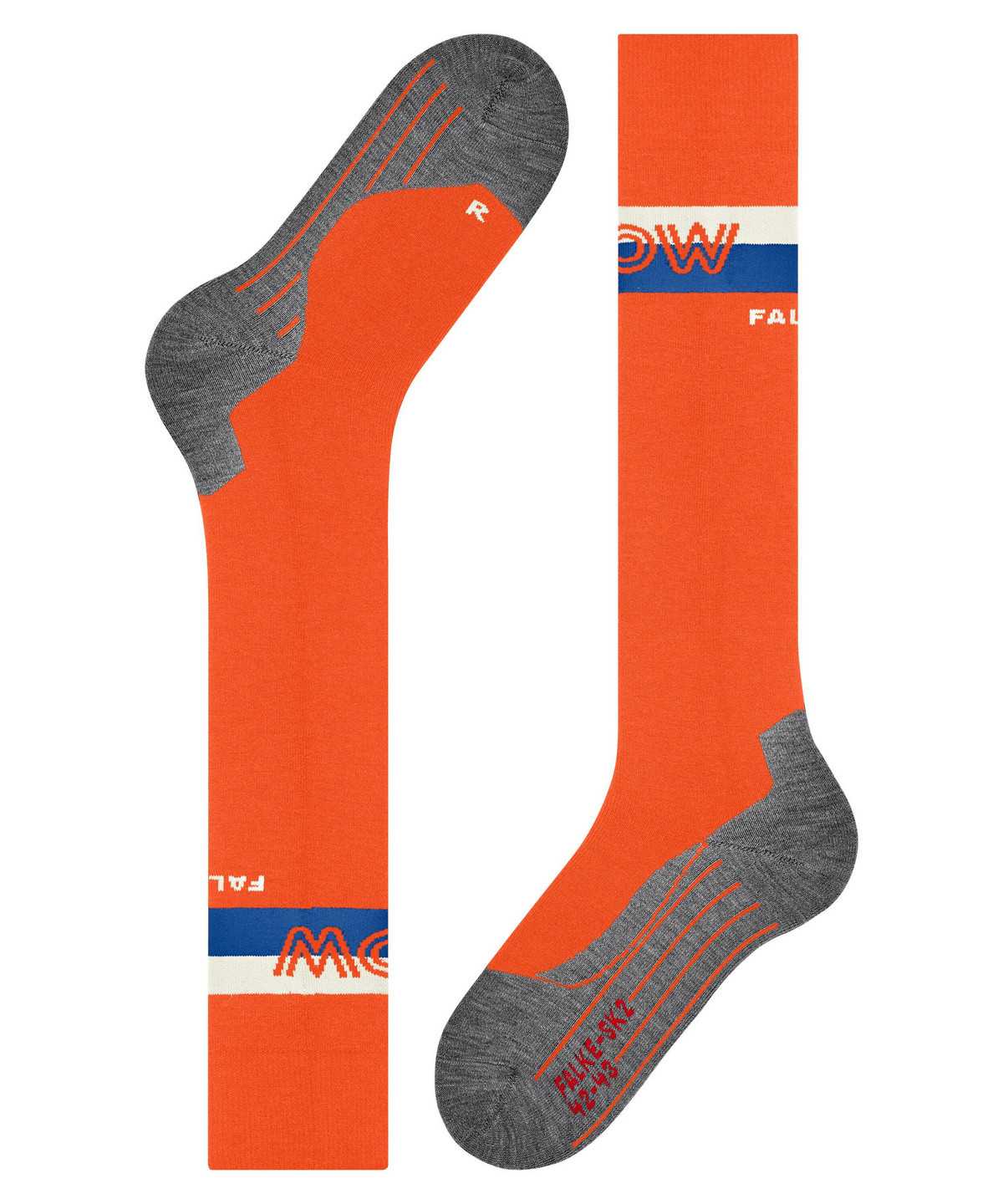 Falke SK2 Intermediate Skiing Knee-high Socks Socken Herren Orange | 1208394-YS