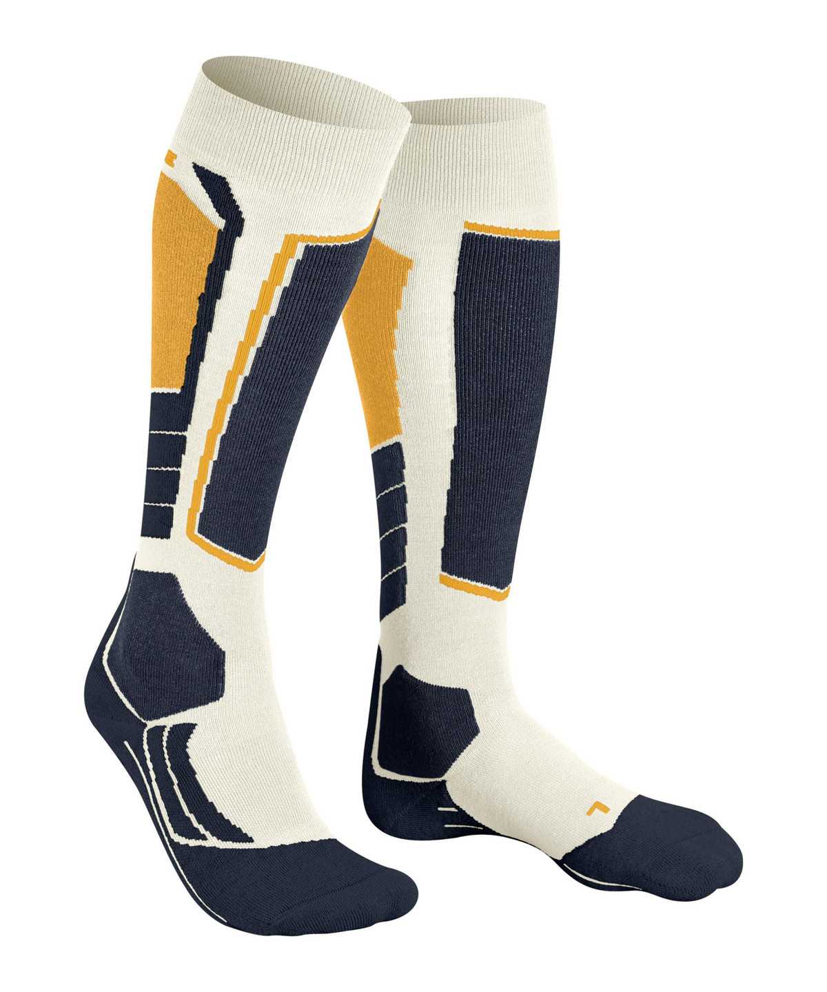 Falke SK2 Intermediate Skiing Knee-high Socks Socken Herren Weiß | 8596317-EQ