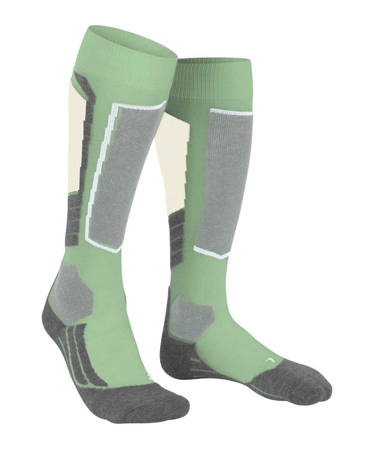 Falke SK2 Intermediate Wool Skiing Knee-high Socks Sports Socks Damen Grün | 3028674-OL