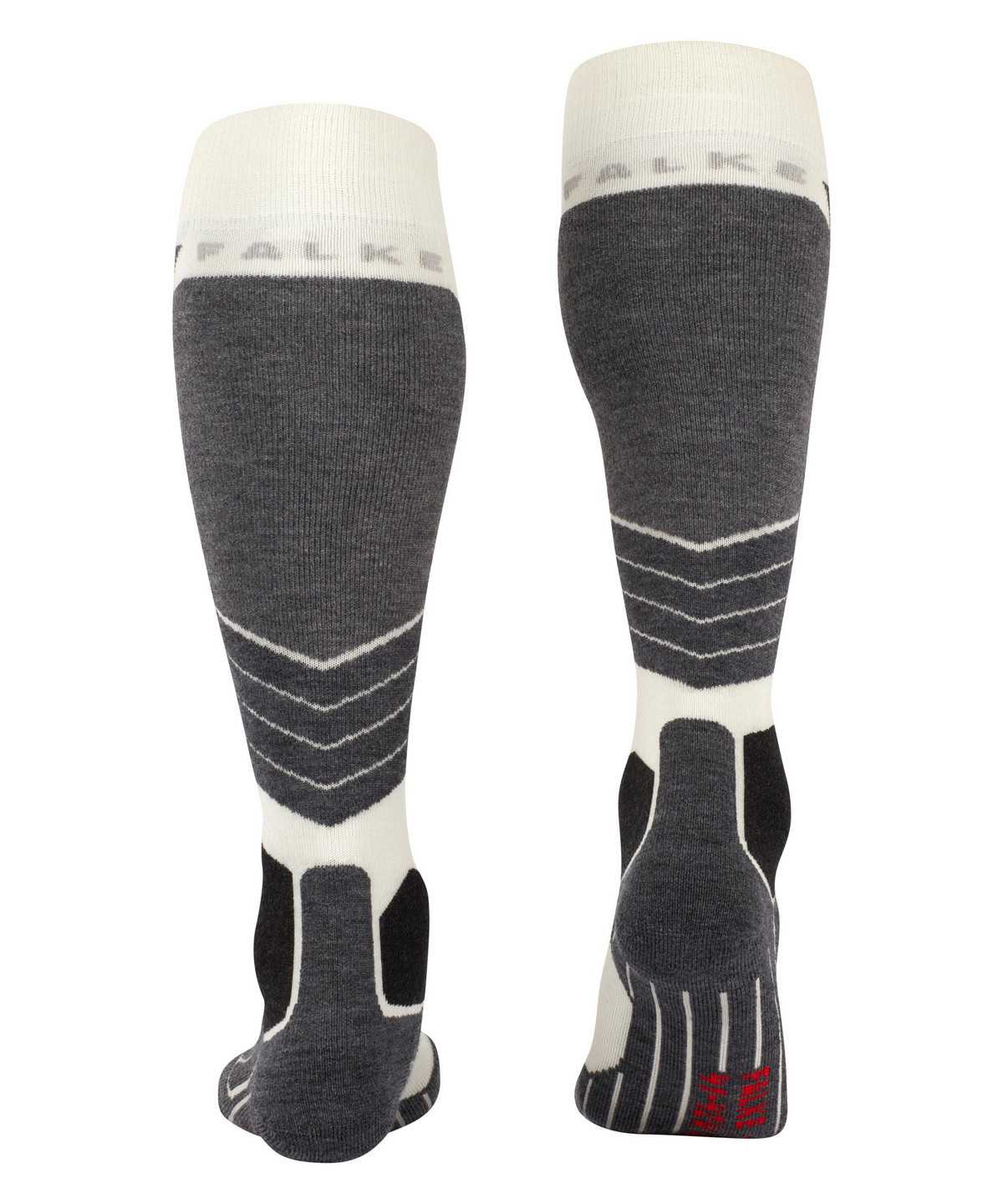 Falke SK2 Intermediate Wool Skiing Knee-high Socks Sports Socks Damen Weiß | 2378690-FB