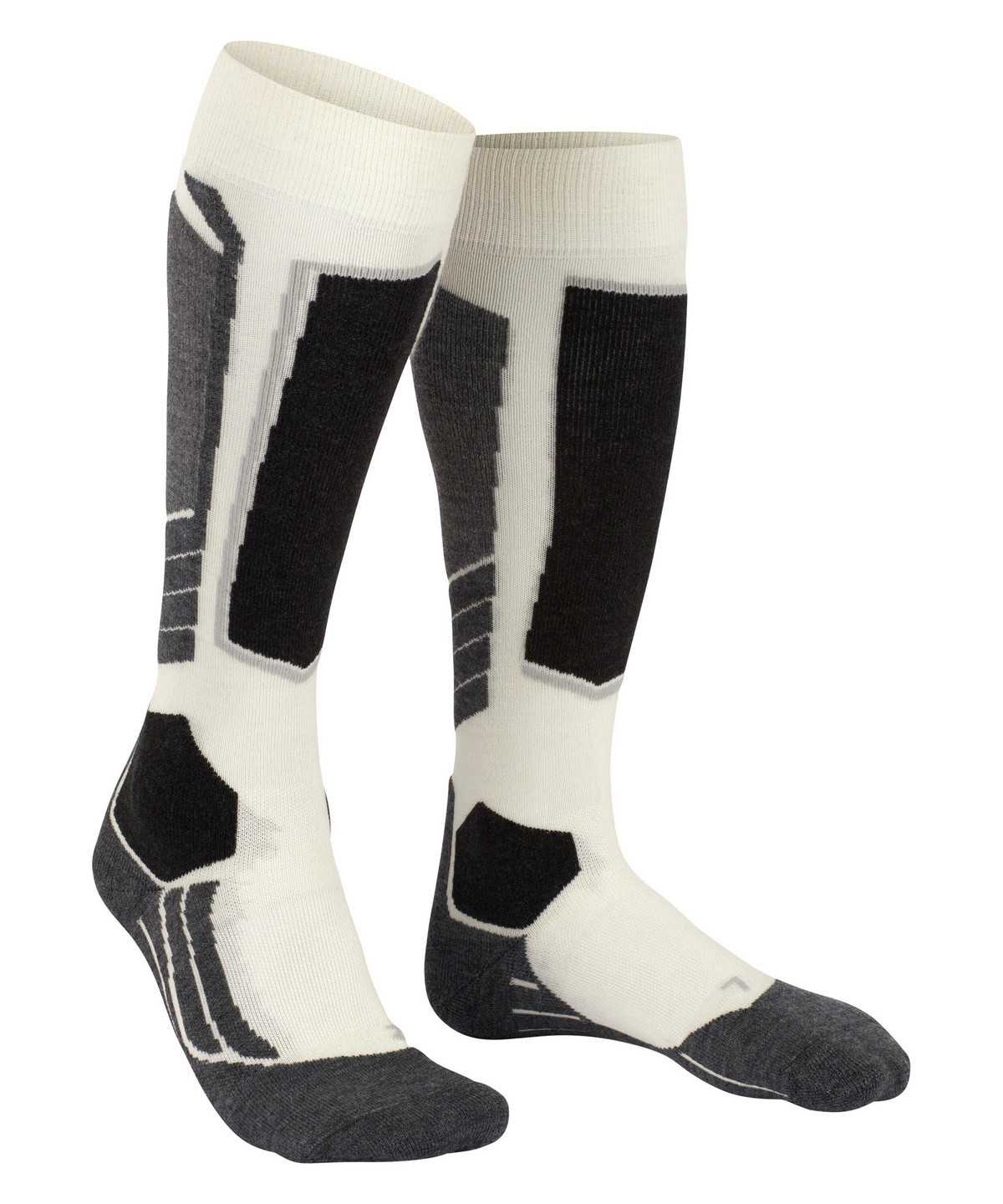 Falke SK2 Intermediate Wool Skiing Knee-high Socks Sports Socks Damen Weiß | 2378690-FB