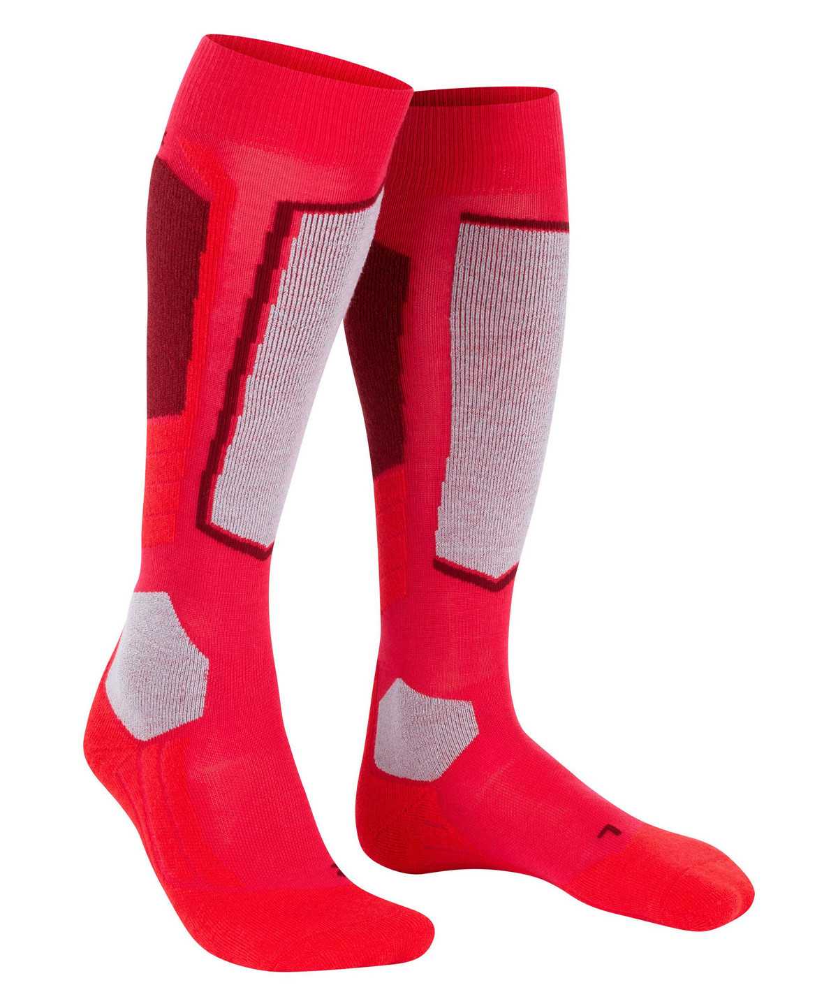 Falke SK2 Intermediate Wool Skiing Knee-high Socks Sports Socks Damen Rot | 1208964-VK