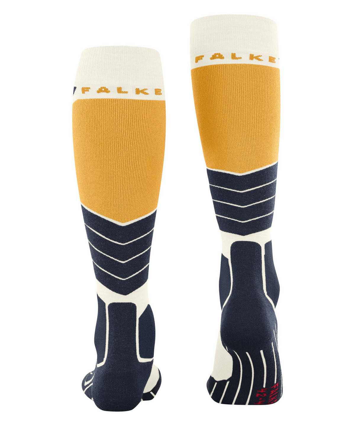 Falke SK2 Intermediate Wool Skiing Knee-high Socks Socken Herren Weiß | 8374201-SQ